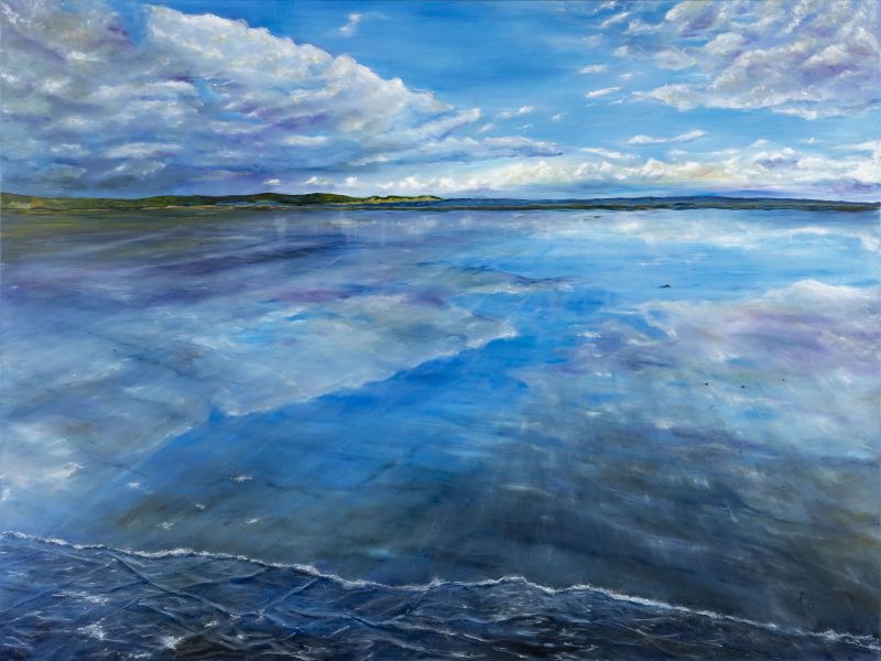 Racing Tide - Westwards Ho! - a Paintings by Rosie BURNS